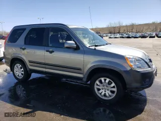 2006 Honda CR-V EX with VIN JHLRD78806C030463, listed as a Copart auction lot 52212845 with 164,581 mi miles and Salvage Title. Bid and sale history available at carsss.com. Image 4.