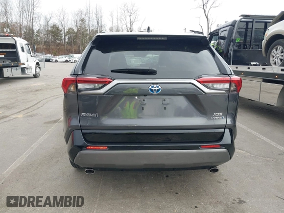 2021 Toyota RAV4 Hybrid XSE with VIN 4T3E6RFV9MU053485, listed as a IAAI auction lot 41761892 with 36,156 mi miles. Bid and sale history available at carsss.com. Image 16.