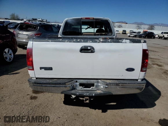 1998 Ford F-150 XL with VIN 1FTRX17L7WKB21212, listed as a Copart auction lot 45683025 with 185,411 mi miles and Salvage title. Bid and sale history available at DreamBid. Image 6.