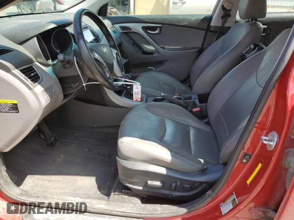 2016 Hyundai Elantra SE with VIN KMHDH4AE0GU626089, listed as a Copart auction lot 57672185 with 144,734 mi miles and Salvage title. Bid and sale history available at DreamBid. Image 7.