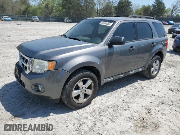 2011 Ford Escape XLT with VIN 1FMCU0D74BKA19310, listed as a Copart auction lot 52360255 with 232,575 mi miles and Salvage Title. Bid and sale history available at carsss.com. Image 1.
