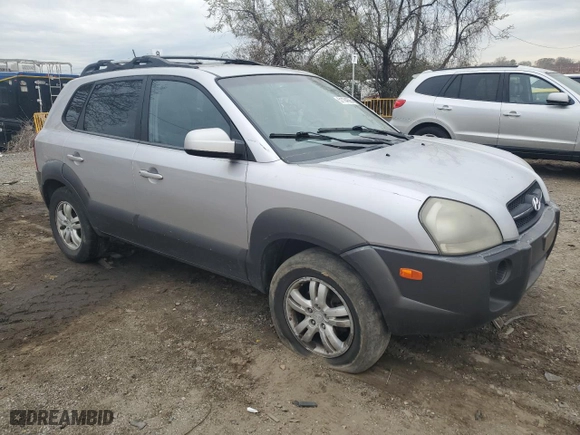 2006 Hyundai Tucson GLS with VIN KM8JN72D56U298881, listed as a Copart auction lot 51164595 with 244,772 mi miles and Clean Title. Bid and sale history available at carsss.com. Image 4.