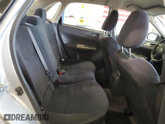 2008 Subaru Impreza Sedan (Natl) i w/Premium Pkg with VIN JF1GE61638H524655, listed as a Copart auction lot 52742795 with 200,141 mi miles and Salvage Title. Bid and sale history available at carsss.com. Image 10.