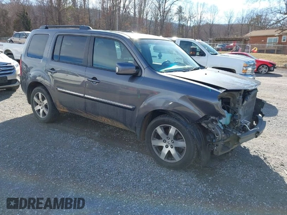 2014 Honda Pilot Touring with VIN 5FNYF4H95EB019048, listed as a IAAI auction lot 41526958 with 172,252 mi miles and . Bid and sale history available at DreamBid. Image 1.