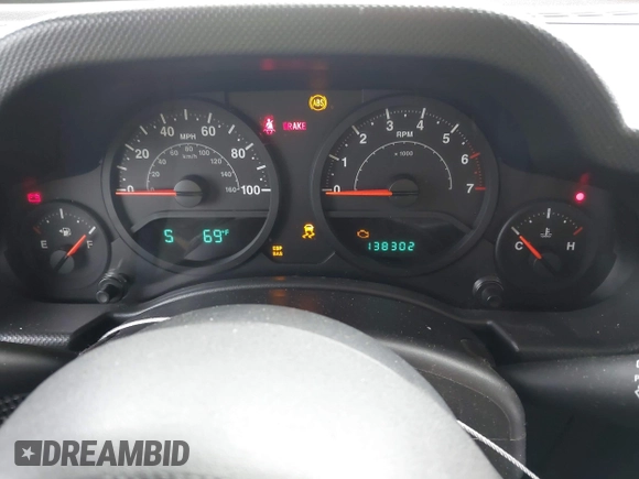 2007 Jeep Wrangler Unlimited X with VIN 1J4GA39187L209448, listed as a IAAI auction lot 42104328 with 138,302 mi miles and . Bid and sale history available at DreamBid. Image 7.