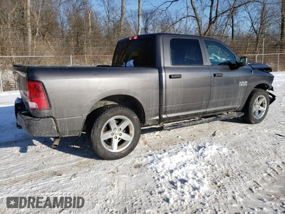 2018 Ram 1500 Express with VIN 3C6RR7KG2JG234953, listed as a Copart auction lot 88783065 with 130,527 mi miles and Salvage title. Bid and sale history available at DreamBid. Image 3.