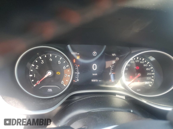 2019 Jeep Compass Limited с VIN 3C4NJDCB5KT693452, выставлен на аукционе Copart как лот 54512635 с пробегом 95 973 миль миль и Списание • Salvage title. История ставок и продаж доступна на DreamBid. Изображение 9.
