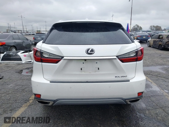 2022 Lexus RX 350 with VIN 2T2HZMAA7NC245779, listed as a IAAI auction lot 41784965 with 34,369 mi miles and . Bid and sale history available at DreamBid. Image 17.