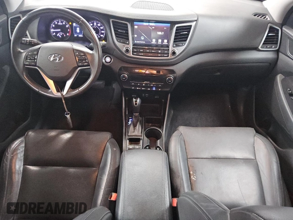 2016 Hyundai Tucson Limited z VIN KM8J3CA20GU166739, wystawiony jako Copart lot #57788505 z przebiegiem 88 280 mil mil oraz Czysty tytuł • Clean title. Historia ofert i sprzedaży dostępna na DreamBid. Obrazek 8.