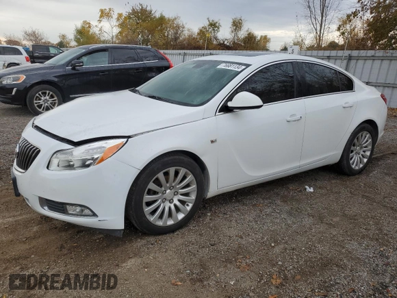 2011 Buick Regal CXL RL2 с VIN 2G4GP5EC5B9215291, выставлен на аукционе Copart как лот 76981134 с пробегом 116 643 миль миль и Списание • Salvage title. История ставок и продаж доступна на DreamBid. Изображение 1.