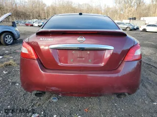 2009 Nissan Maxima 3.5 SV with VIN 1N4AA51E19C860676, listed as a Copart auction lot 86978504 with 182,125 mi miles and Salvage Title. Bid and sale history available at carsss.com. Image 6.
