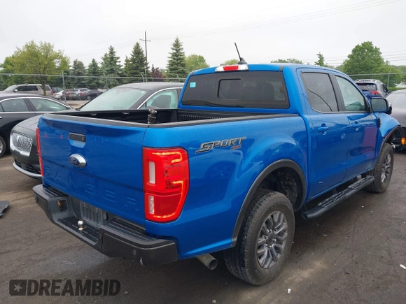 2021 Ford Ranger XL with VIN 1FTER4FH4MLE05749, listed as a IAAI auction lot 42310258 with 14,581 mi miles and . Bid and sale history available at DreamBid. Image 4.