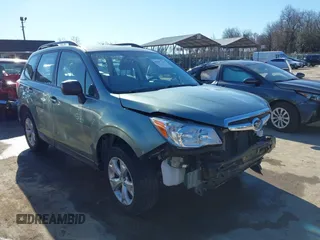 2016 Subaru Forester 2.5i with VIN JF2SJABC6GH439672, listed as a IAAI auction lot 41587364 with 58,689 mi miles. Bid and sale history available at carsss.com. Image 1.
