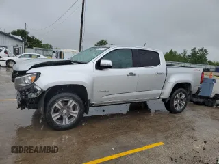 2016 Chevrolet Colorado 4WD LT with VIN 1GCGTCE36G1101090, listed as a Copart auction lot 59528915 with 130,315 mi miles and Salvage title. Bid and sale history available at DreamBid. Image 1.