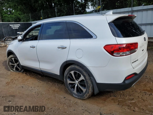 2016 Kia Sorento EX with VIN 5XYPH4A18GG041373, listed as a Copart auction lot 59170545 with 110,408 mi miles and Salvage title. Bid and sale history available at DreamBid. Image 2.