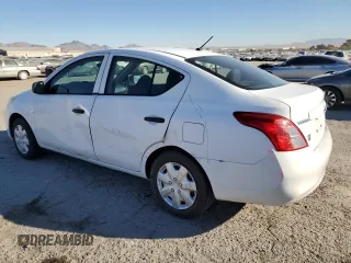 2014 Nissan Versa S with VIN 3N1CN7AP7EL859764, listed as a Copart auction lot 83094814 with 160,143 mi miles and Salvage Title. Bid and sale history available at carsss.com. Image 2.