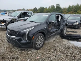 2023 Cadillac XT4 FWD Sport with VIN 1GYFZER48PF155576, listed as a Copart auction lot 77071994 with 47,539 mi miles and Salvage Title. Bid and sale history available at carsss.com. Image 1.