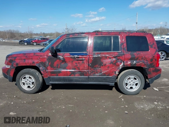 2017 Jeep Patriot Sport with VIN 1C4NJPBA1HD149040, listed as a IAAI auction lot 41875505 with 124,125 mi miles and . Bid and sale history available at DreamBid. Image 14.