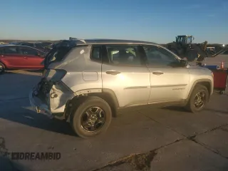 2021 Jeep Compass Sport с VIN 3C4NJCABXMT560301, выставлен на аукционе Copart как лот 86573524 с пробегом 14 872 миль миль и Списание • Salvage title. История ставок и продаж доступна на DreamBid. Изображение 3.