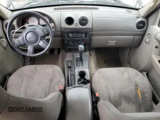 2003 Jeep Liberty Sport with VIN 1J4GK48K73W730795, listed as a Copart auction lot 46468005 with 232,292 mi miles and Salvage Title. Bid and sale history available at DreamBid. Image 8.