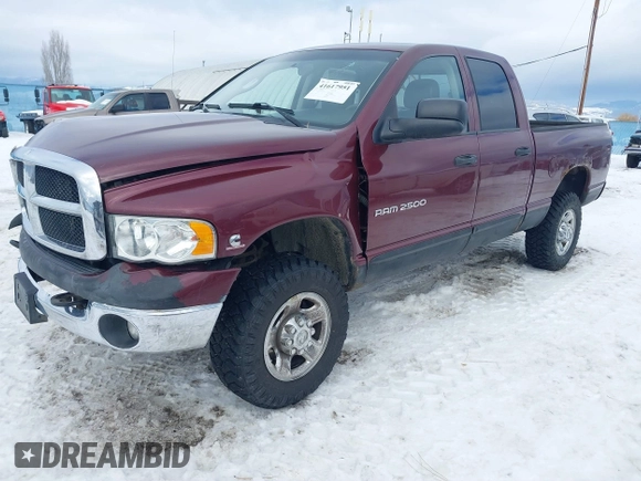2003 Dodge Ram 2500 ST with VIN 3D7KU28C43G814097, listed as a IAAI auction lot 41617951 with 338,462 mi miles. Bid and sale history available at carsss.com. Image 17.