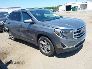 2020 GMC Terrain SLT z VIN 3GKALPEVXLL185114, wystawiony jako IAAI lot #42137871 z przebiegiem 57 704 mil mil oraz . Historia ofert i sprzedaży dostępna na DreamBid. Obrazek 1.