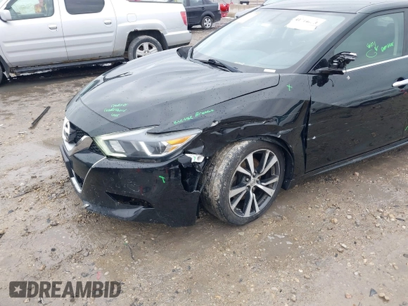 2017 Nissan Maxima Platinum with VIN 1N4AA6AP4HC432204, listed as a IAAI auction lot 41714033 with 203,961 mi miles and . Bid and sale history available at DreamBid. Image 6.