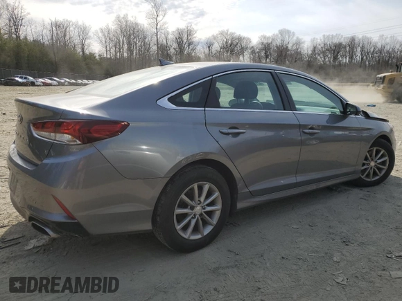 2019 Hyundai Sonata SE with VIN 5NPE24AF9KH774764, listed as a Copart auction lot 47112355 with 82,830 mi miles and Salvage Title. Bid and sale history available at DreamBid. Image 3.
