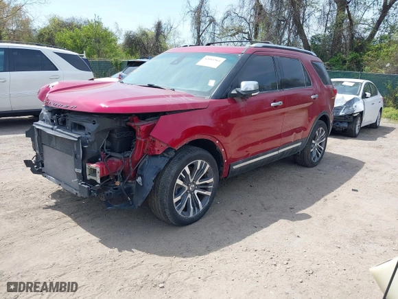 2016 Ford Explorer Platinum with VIN 1FM5K8HT5GGD22093, listed as a IAAI auction lot 42081561 with 100,645 mi miles. Bid and sale history available at carsss.com. Image 21.
