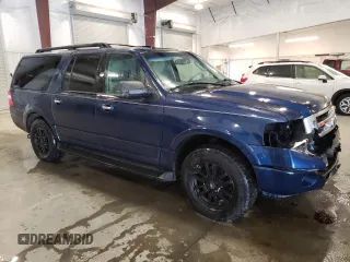 2011 Ford Expedition EL XLT with VIN 1FMJK1J5XBEF26510, listed as a Copart auction lot 89243725 with 188,044 mi miles and Clean Title. Bid and sale history available at carsss.com. Image 4.