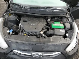 2016 Hyundai Accent SE with VIN KMHCT4AE1GU079702, listed as a Copart auction lot 74000593 with 89,614 mi miles. Bid and sale history available at carsss.com. Image 11.