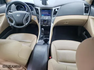 2013 Hyundai Sonata Hybrid Limited with VIN KMHEC4A48DA074848, listed as a Copart auction lot 50358075 with 100,975 mi miles and Salvage Title. Bid and sale history available at carsss.com. Image 8.