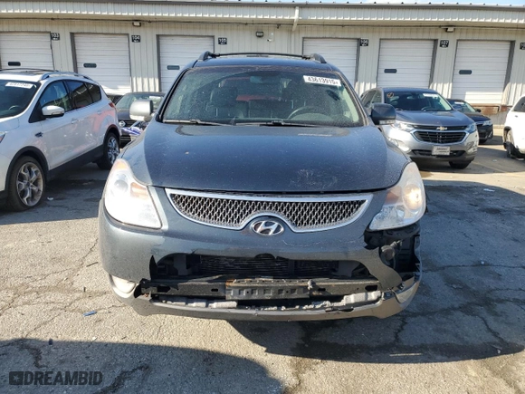 2011 Hyundai Veracruz GLS with VIN KM8NU4CC5BU173477, listed as a Copart auction lot 43613915 with 165,148 mi miles and Salvage Title. Bid and sale history available at carsss.com. Image 5.