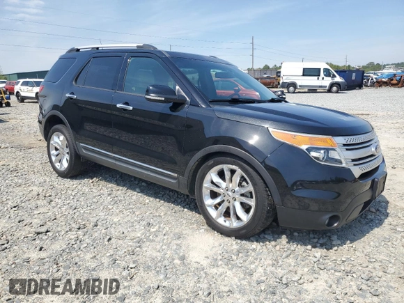 2015 Ford Explorer XLT with VIN 1FM5K7D87FGB78444, listed as a Copart auction lot 50768375 with 108,964 mi miles and Salvage Title. Bid and sale history available at carsss.com. Image 4.