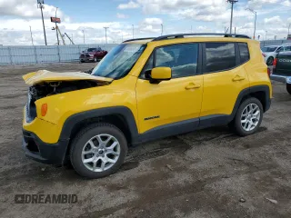 2017 Jeep Renegade Latitude z VIN ZACCJBBB7HPG36098, wystawiony jako Copart lot #55059575 z przebiegiem 113 831 mil mil oraz Szkody całkowita. Historia ofert i sprzedaży dostępna na DreamBid. Obrazek 1.