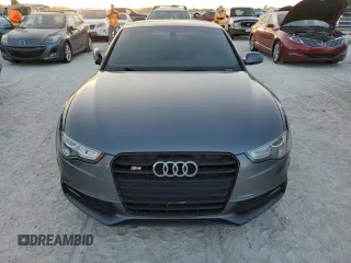 2014 Audi S5 Premium Plus with VIN WAUCGAFR7EA011581, listed as a Copart auction lot 75203614 with 0 mi miles and Salvage Title. Bid and sale history available at carsss.com. Image 5.