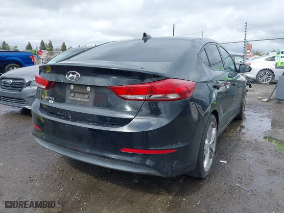 2017 Hyundai Elantra SE with VIN 5NPD74LFXHH101937, listed as a IAAI auction lot 41805344 with 70,515 mi miles. Bid and sale history available at carsss.com. Image 4.