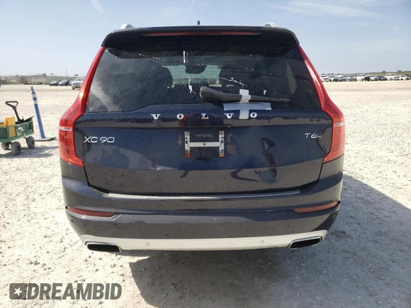 2016 Volvo XC90 T6 Momentum with VIN YV4A22PK4G1034994, listed as a Copart auction lot 48294855 with Not Provided miles and Salvage Title. Bid and sale history available at carsss.com. Image 6.