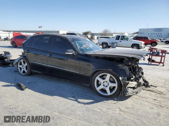 2009 Mercedes-Benz E-Class Luxury 3.5L with VIN WDBUF56X49B369848, listed as a Copart auction lot 48817765 with 99,457 mi miles and Salvage Title. Bid and sale history available at carsss.com. Image 4.