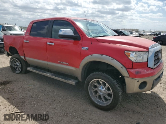 2008 Toyota Tundra Limited z VIN 5TFEV58128X039791, wystawiony jako Copart lot #48350185 z przebiegiem 274 799 mil mil oraz Szkoda całkowita • Salvage title. Historia ofert i sprzedaży dostępna na DreamBid. Obrazek 4.