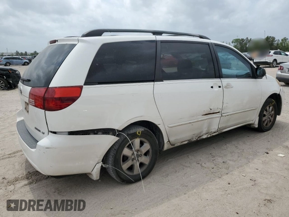 2004 Toyota Sienna CE with VIN 5TDZA23C54S176454, listed as a Copart auction lot 51905235 with 300,338 mi miles and Salvage Title. Bid and sale history available at carsss.com. Image 3.