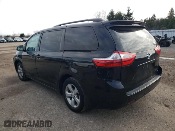 2016 Toyota Sienna LE AAS z VIN 5TDKK3DC7GS712022, wystawiony jako Copart lot #79108114 z przebiegiem 78 235 mil mil oraz Szkoda całkowita • Salvage title. Historia ofert i sprzedaży dostępna na DreamBid. Obrazek 2.