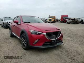2016 Mazda CX-3 Grand Touring with VIN JM1DKBD76G0111838, listed as a Copart auction lot 48831385 with 115,579 mi miles and Salvage Title. Bid and sale history available at carsss.com. Image 10.
