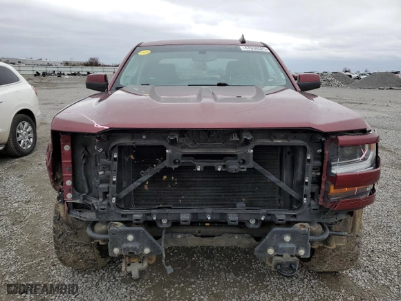 2017 Chevrolet Silverado 1500 LT with VIN 3GCUKREC3HG222042, listed as a Copart auction lot 47658525 with 104,259 mi miles and Salvage Title. Bid and sale history available at carsss.com. Image 5.
