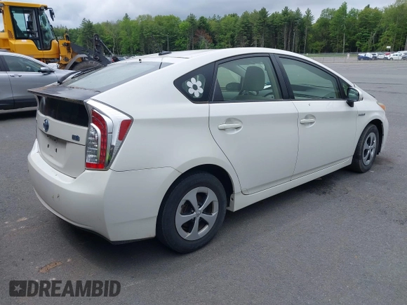 2012 Toyota Prius One z VIN JTDKN3DU3C5461466, wystawiony jako IAAI lot #42340404 z przebiegiem 130 611 mil mil oraz . Historia ofert i sprzedaży dostępna na DreamBid. Obrazek 4.