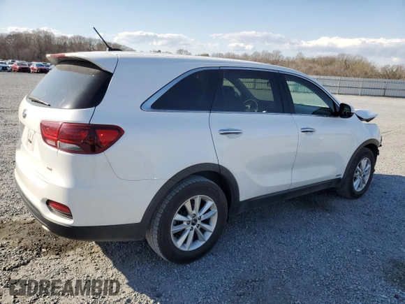 2019 Kia Sorento LX with VIN 5XYPGDA33KG452127, listed as a Copart auction lot 49794925 with 125,840 mi miles and Salvage Title. Bid and sale history available at carsss.com. Image 3.