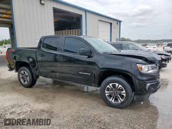 2022 Chevrolet Colorado 2WD Z71 z VIN 1GCGSDEN6N1204453, wystawiony jako Copart lot #65275975 z przebiegiem 23 734 mil mil oraz Szkoda całkowita • Salvage title. Historia ofert i sprzedaży dostępna na DreamBid. Obrazek 4.