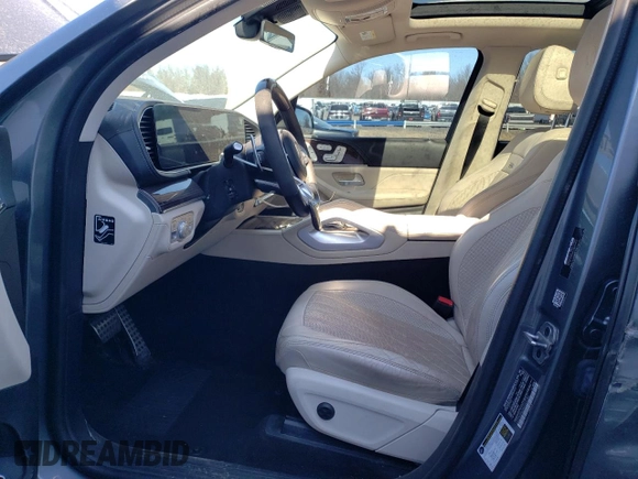 2021 Mercedes-Benz GLE 53 AMG z VIN 4JGFB6BB0MA506784, wystawiony jako Copart lot #47267345 z przebiegiem 106 191 mil mil oraz Szkoda całkowita • Salvage title. Historia ofert i sprzedaży dostępna na DreamBid. Obrazek 7.