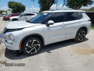 2022 Mitsubishi Outlander SEL z VIN JA4J3VA81NZ008733, wystawiony jako Copart lot #61451674 z przebiegiem 66 654 mil mil oraz Nie do naprawy • Non repairable. Historia ofert i sprzedaży dostępna na DreamBid. Obrazek 1.