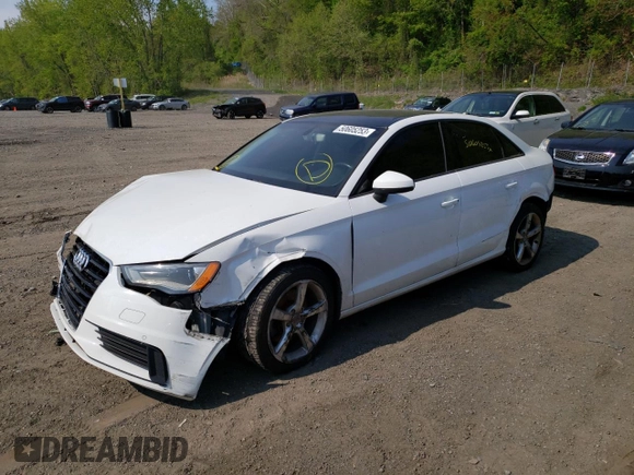 2016 Audi A3 1.8T Premium with VIN WAUA7GFF7G1099938, listed as a Copart auction lot 50605253 with 113,691 mi miles. Bid and sale history available at carsss.com. Image 1.